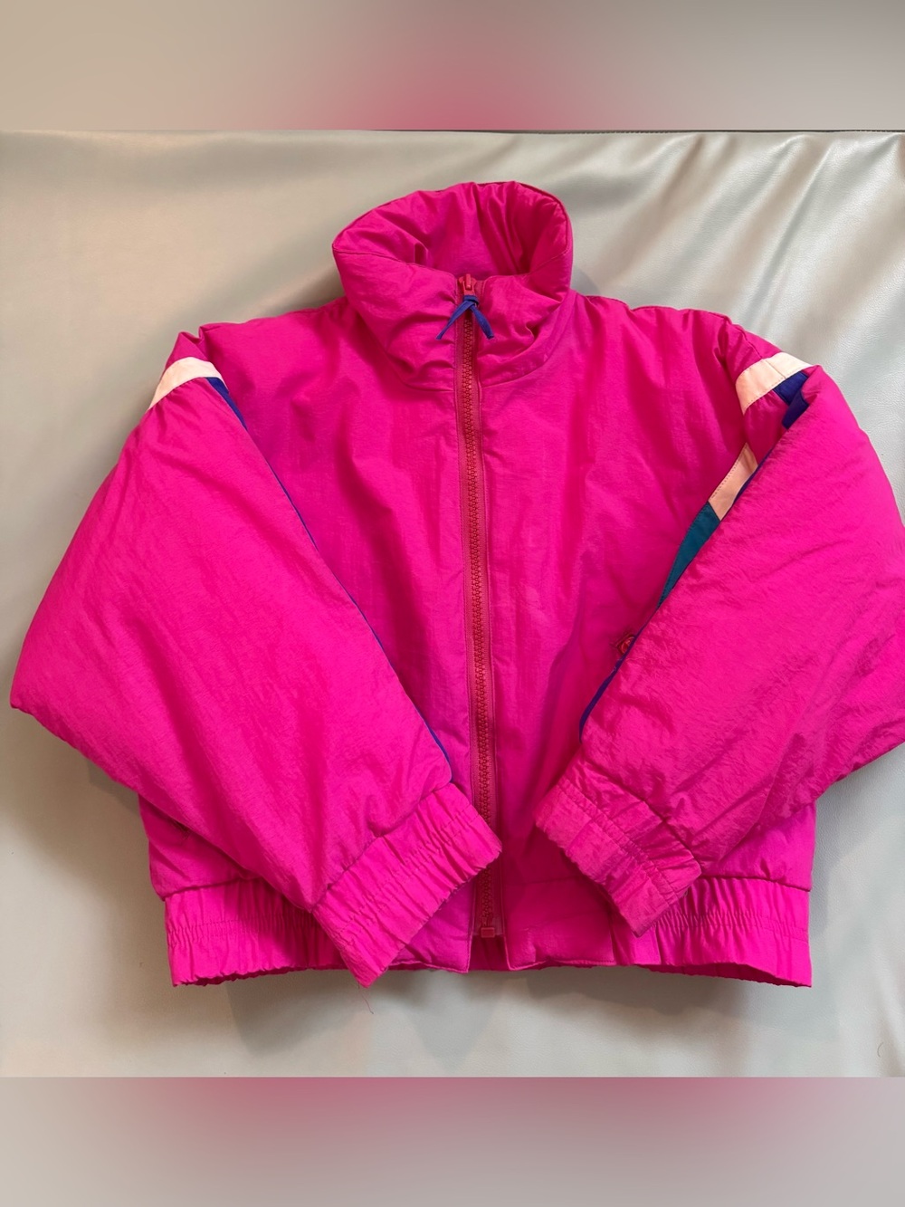 Rad Attivo nylon girls pink ski jacket so cool - good condition girls size 6